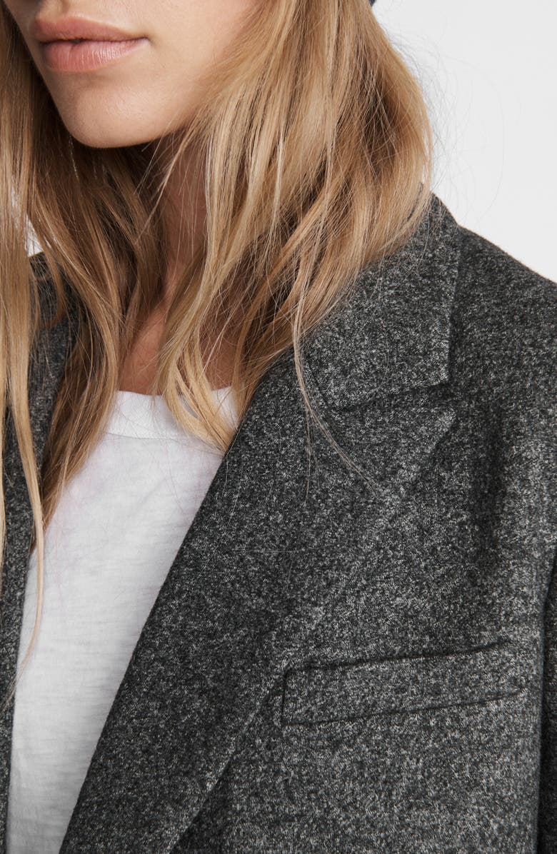 rag & bone Fletcher Crop Wool Blazer, Alternate, color,