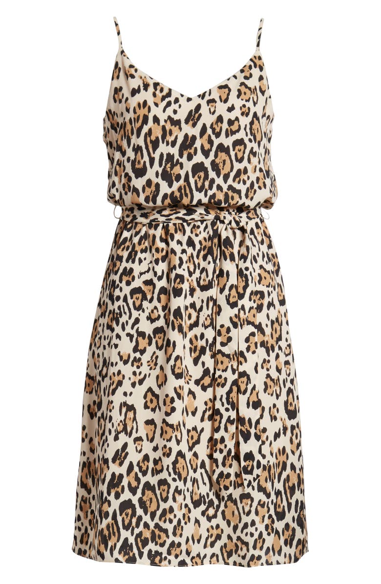 Socialite Tie Waist Sundress, Alternate, color,