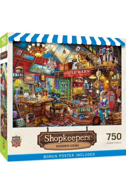 Hidden Gems 750 Piece Jigsaw Puzzle
