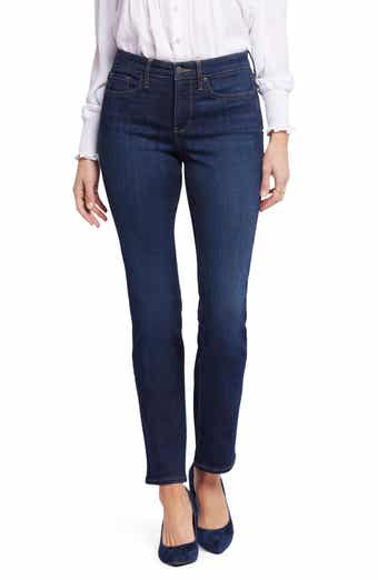 NYDJ Sheri Slim Straight Leg Jeans