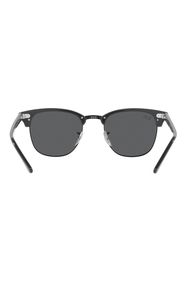 Clubmaster 51mm Square Sunglasses, Alternate, color, DARK GREY