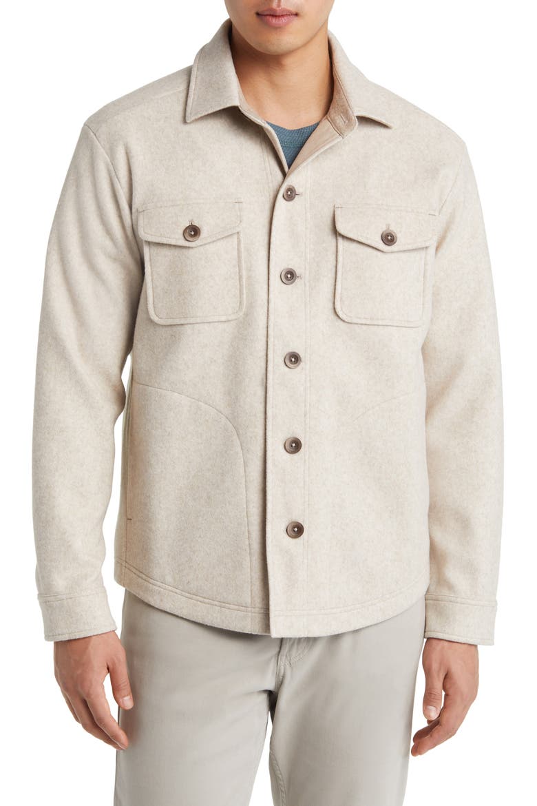Silver Lake Flannel Button-Up Shirt, Alternate, color, TWILL HEATHER