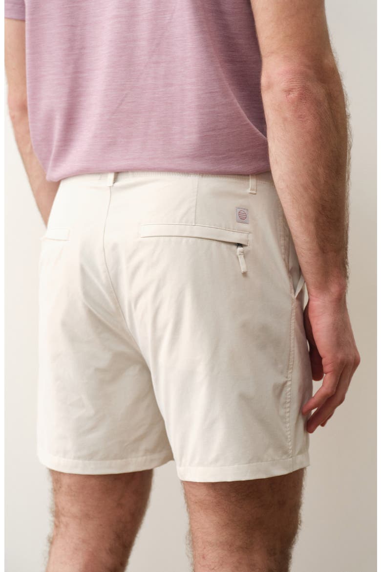 High Five 5-Inch Flat Front Chino Shorts, Alternate, color, STONE