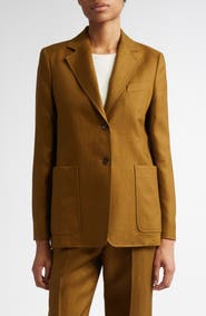 Max Mara Guglia Linen Blazer