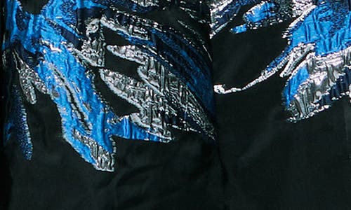 CIEBON CIEBON ALENNA METALLIC PRINT DRESS