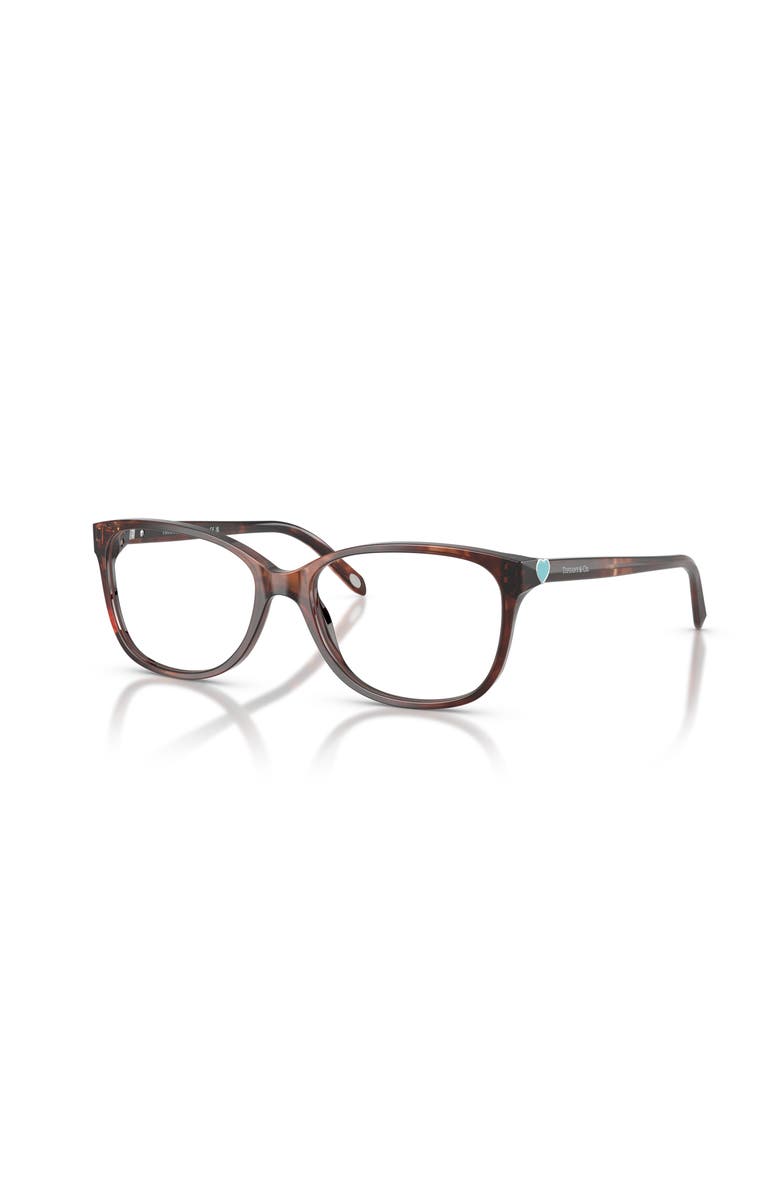 Tiffany & Co. 54mm Square optical glasses, Main, color, Brown