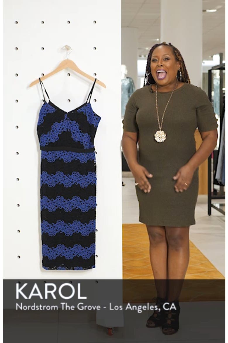 Whitney Lace Body-Con Dress video