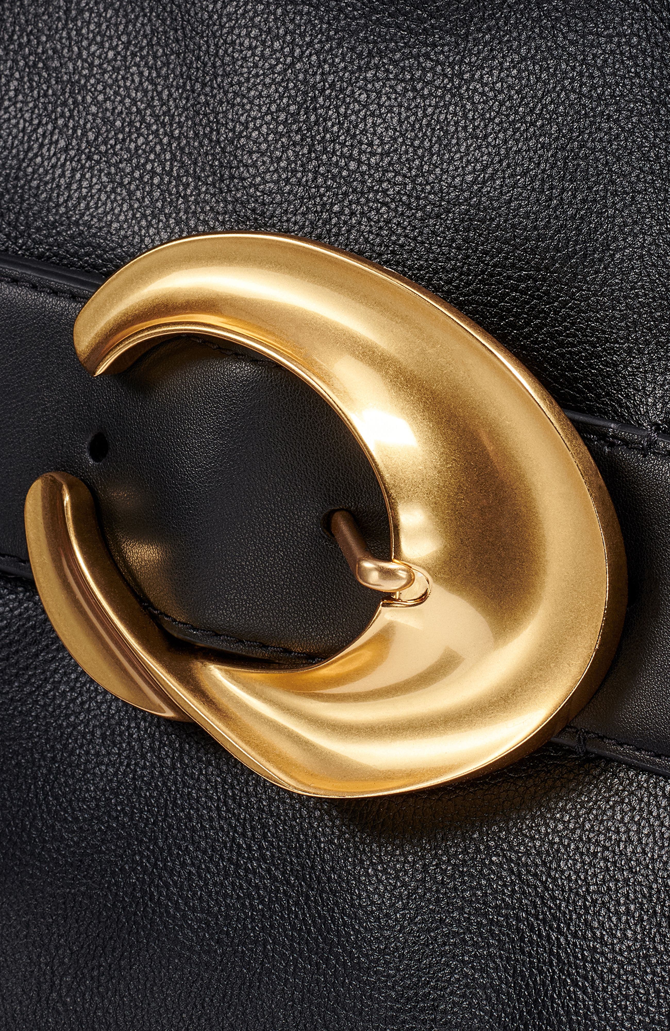 Large Keaton Tote, Alternate, color, Black/Gold