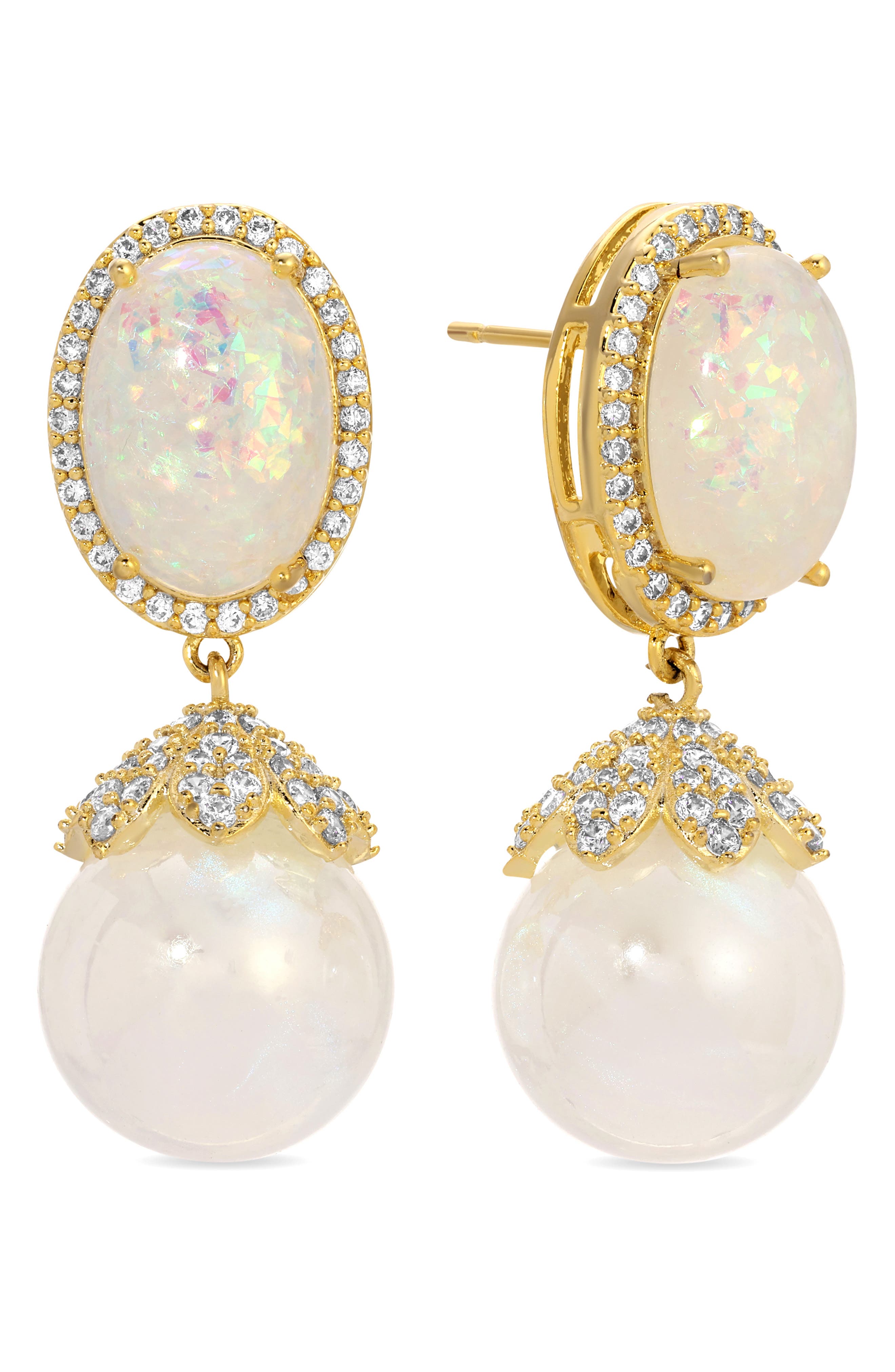 EYE CANDY LOS ANGELES Dayton Drop Earrings