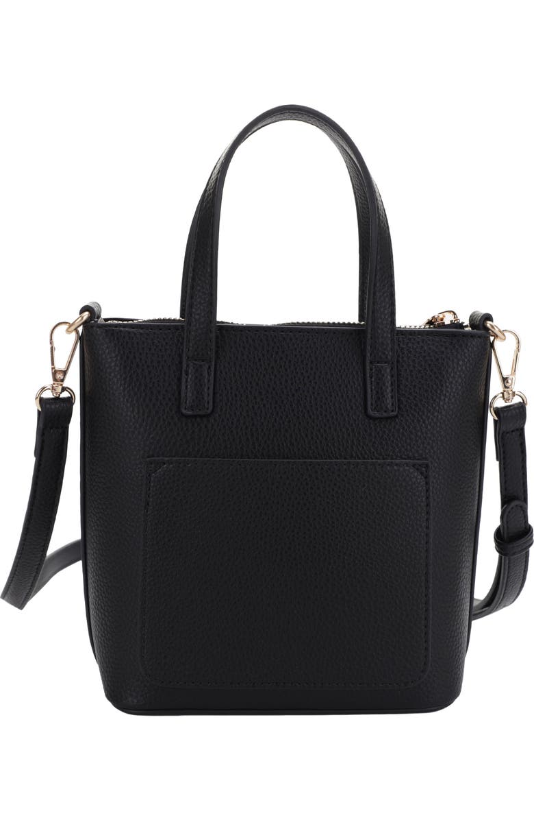 Mali + Lili Mia Mini Recycled Vegan Leather Crossbody Tote, Alternate, color,