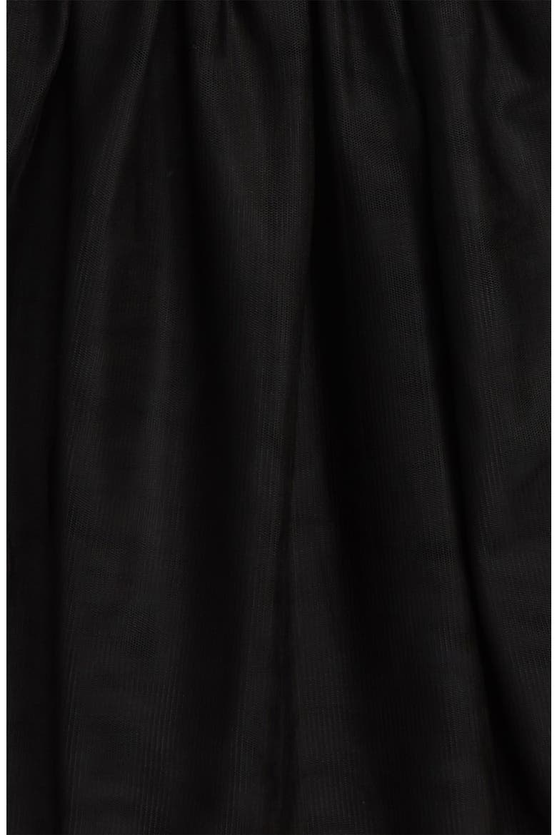 Tulle Skirt, Main, color, BLACK