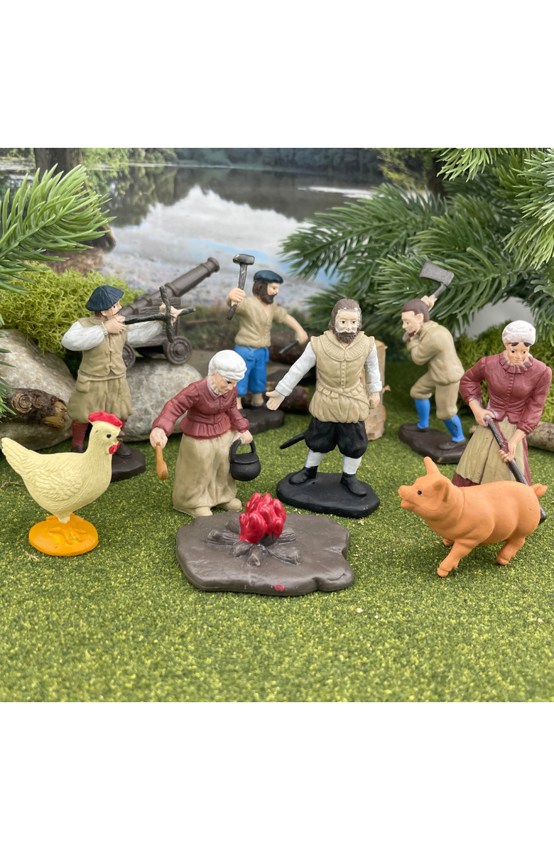 Safari Ltd. Jamestown Settlers Toy, Alternate, color, NO COLOR