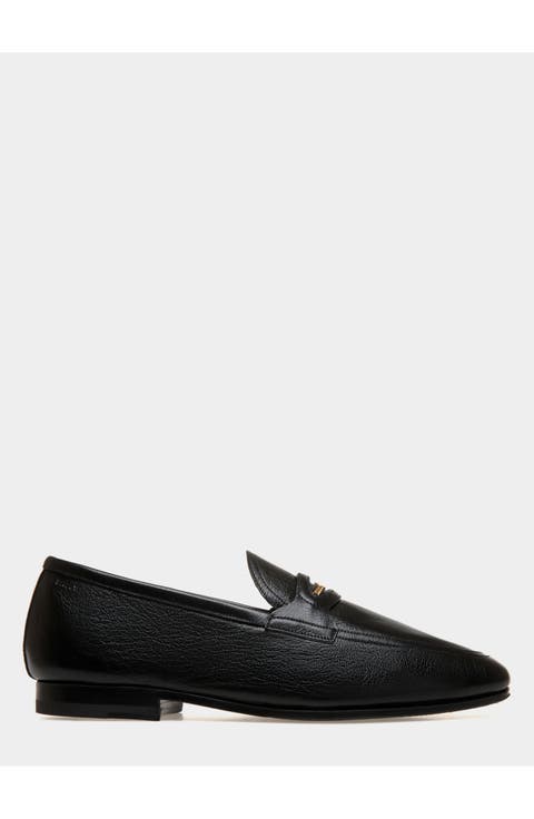Plume Loafer in Grained Leather
