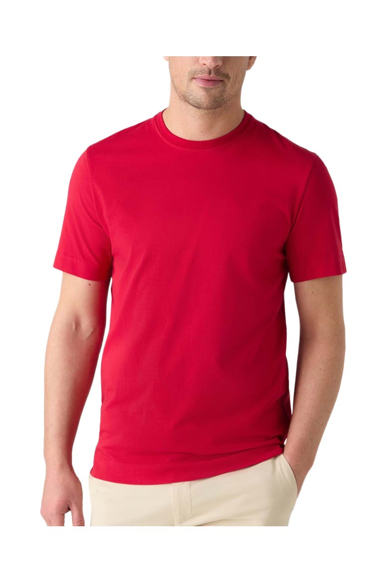 Stretch Jersey Dean Tee, Main, color, Classic Red