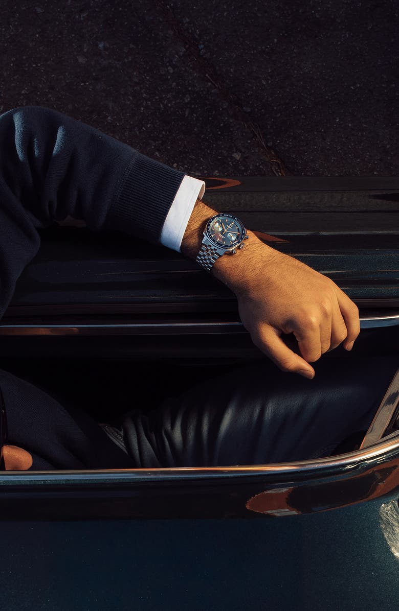 MVMT Mulholland Racer Bracelet Watch, 42mm, Alternate, color, 