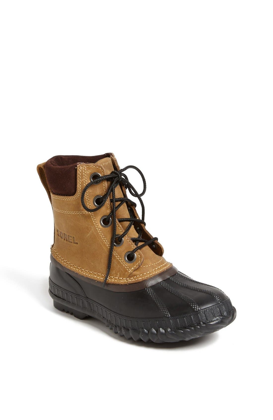 'Cheyenne' Boot, Main, color, CURRY/ BLACK