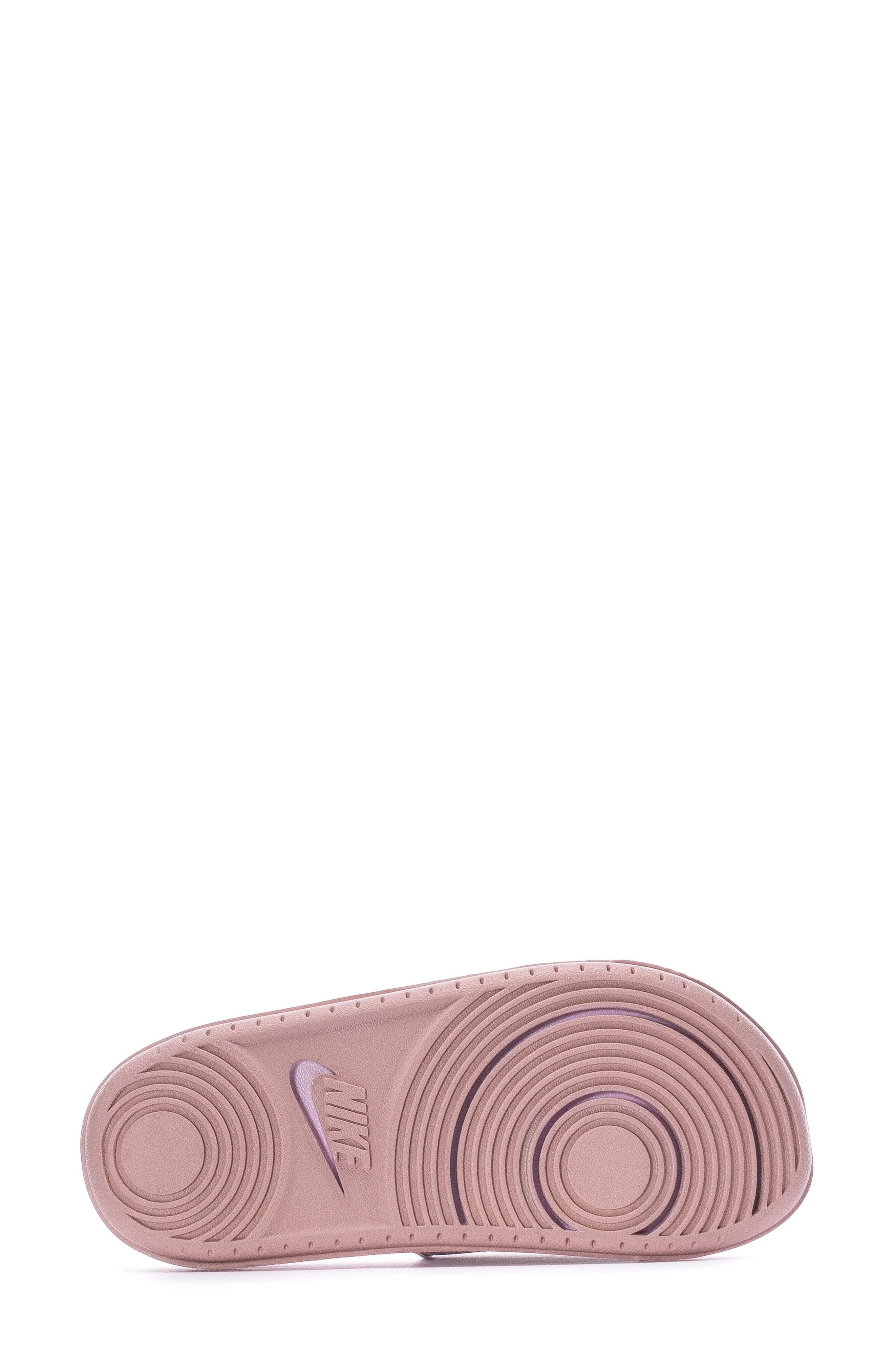 Offcourt Sport Slide, Alternate, color, BARELY ROSE/ PINK OXFORD