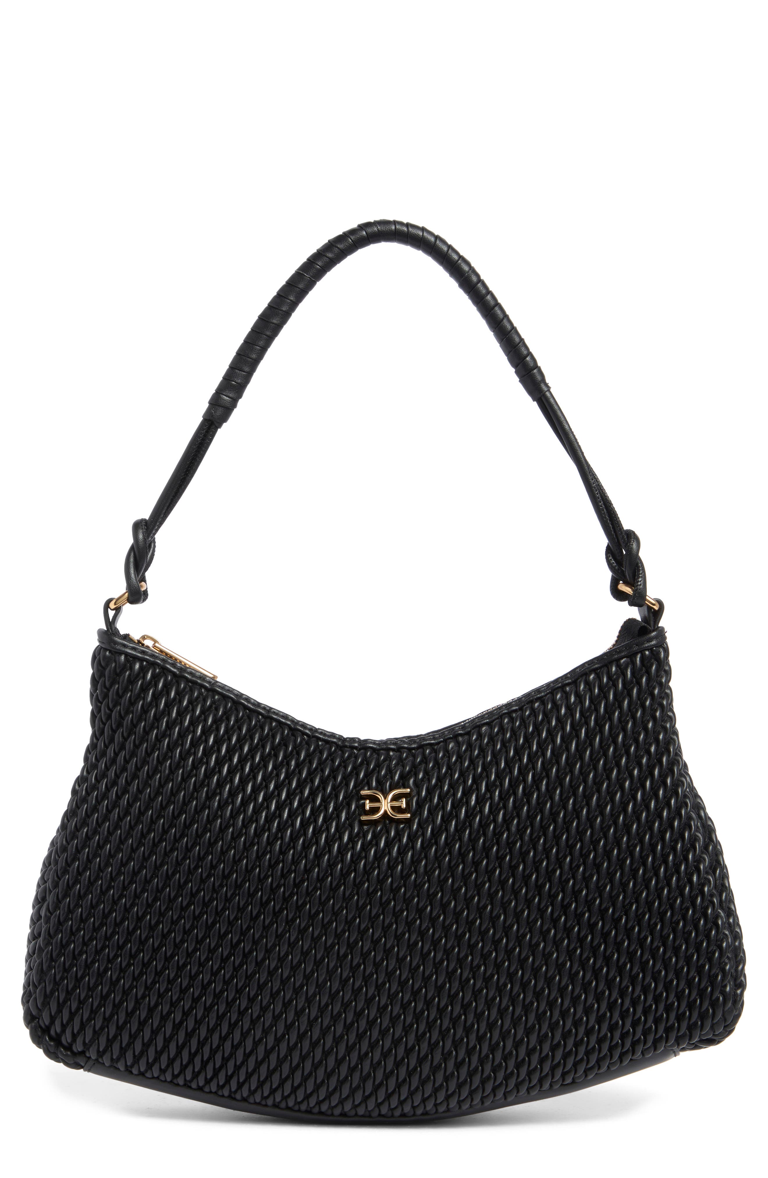 Sam Edelman Julia Quilted Recycled Leather Shoulder Bag