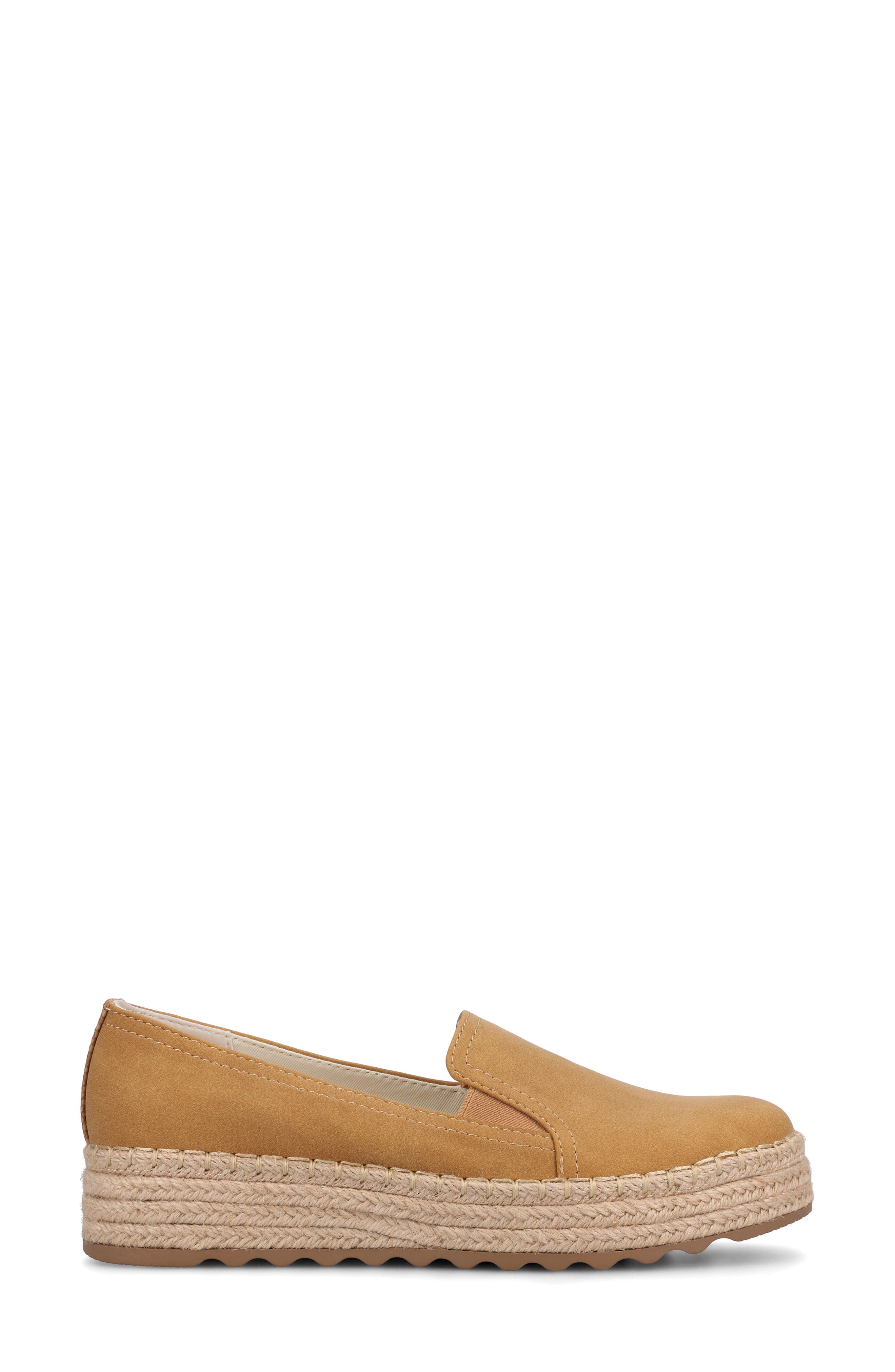 Catalina Espadrille Sneaker, Alternate, color, TAN
