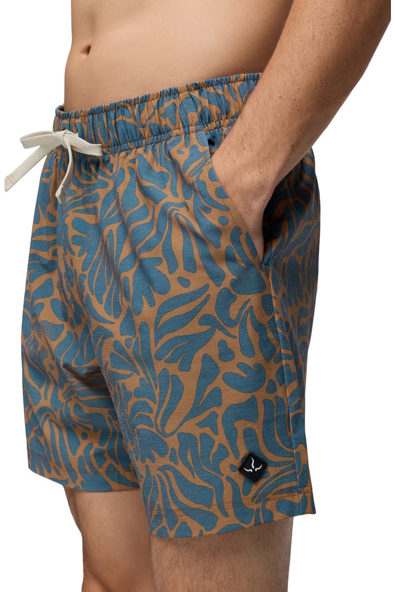 Metric Swim Trunks, Alternate, color, TUMERIC SEAWEED
