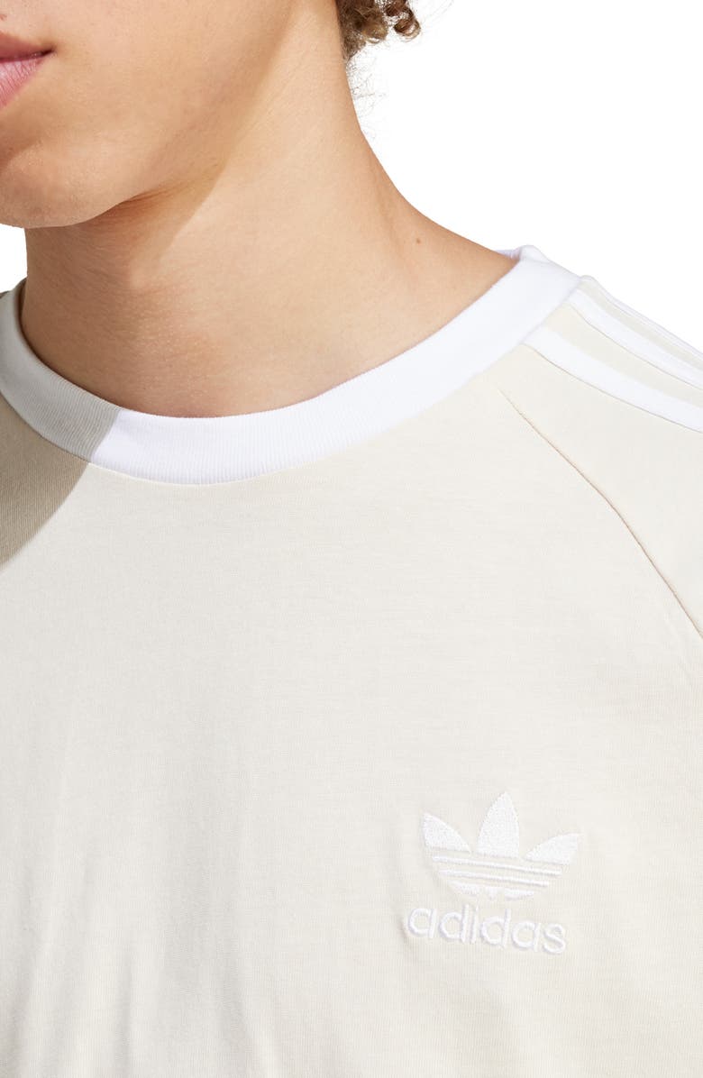 adidas 3-Stripes Raglan T-Shirt, Alternate, color, 