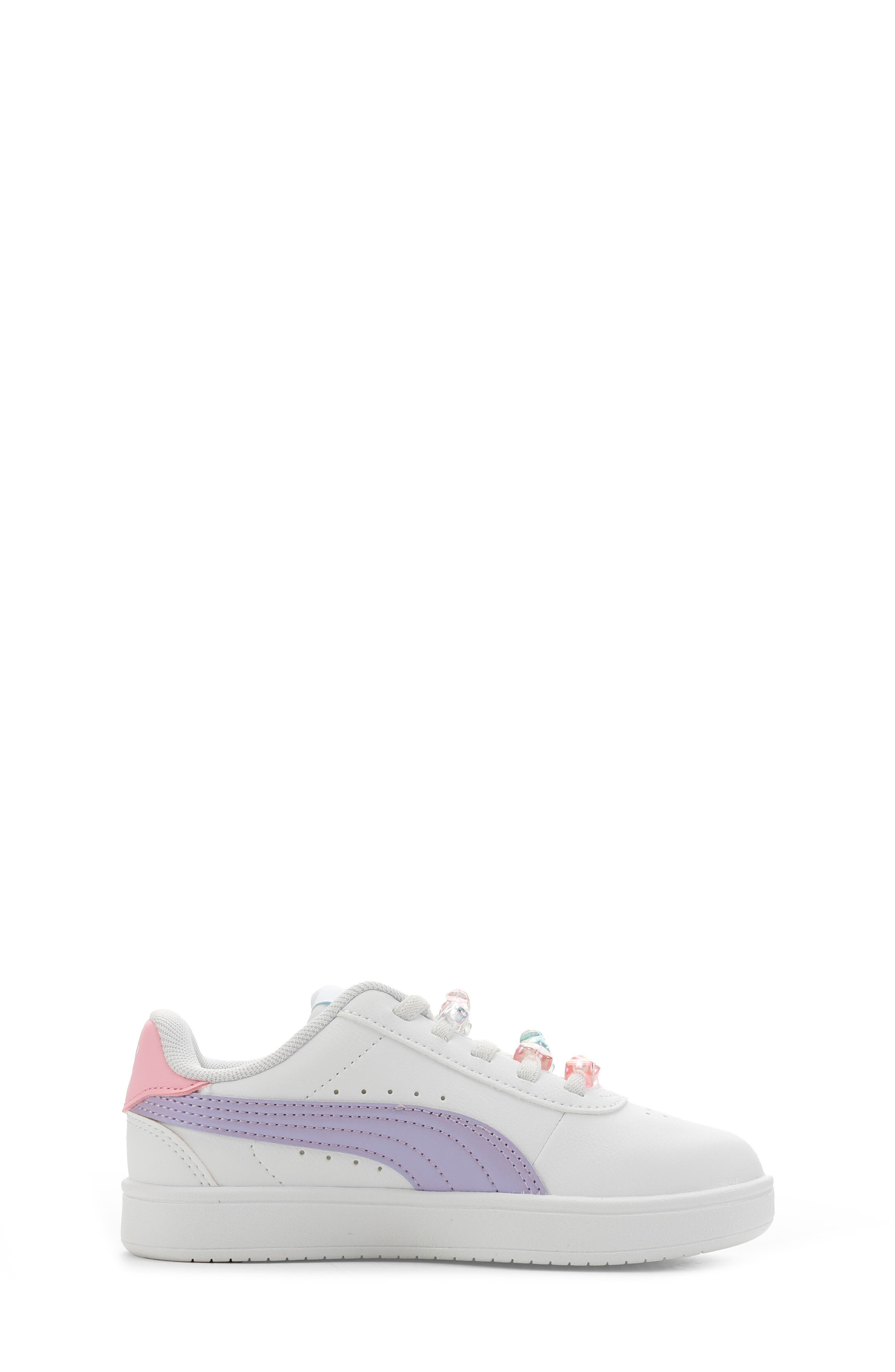 Kids' Juna Jelly Beads Sneaker, Alternate, color, PUMA WHITE/ LAVENDER/ AQUA