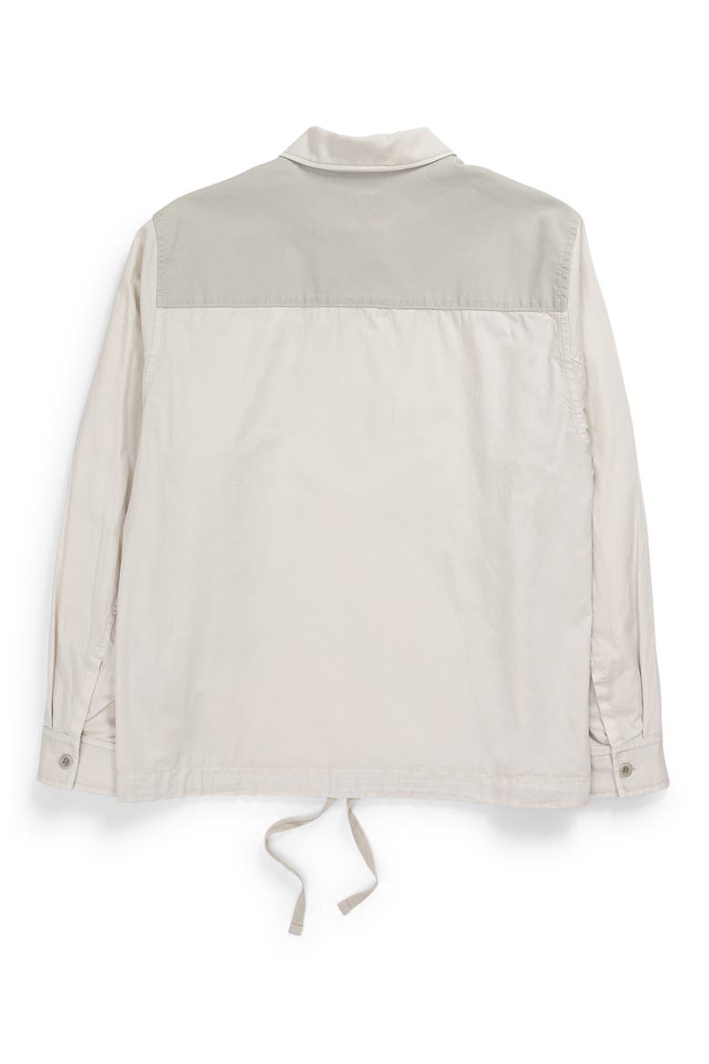 Lund Cotton Drawstring Pullover, Alternate, color, HIBISCUS DYE