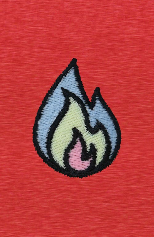 DALIX DALIX FIRE FLEECE SWEATSHIRT