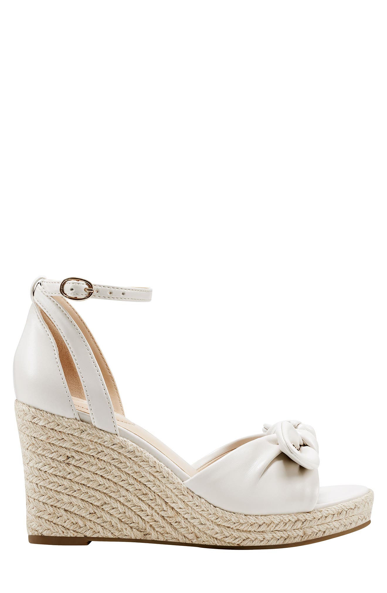 Bandolino Kaira Ankle Strap Espadrille Wedge Sandal, Alternate, color, 