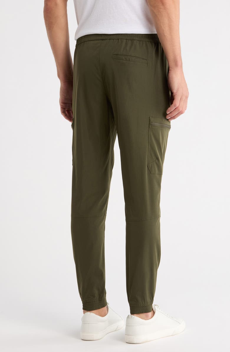 Tahari Dover Tech Joggers, Alternate, color, Deep Olive