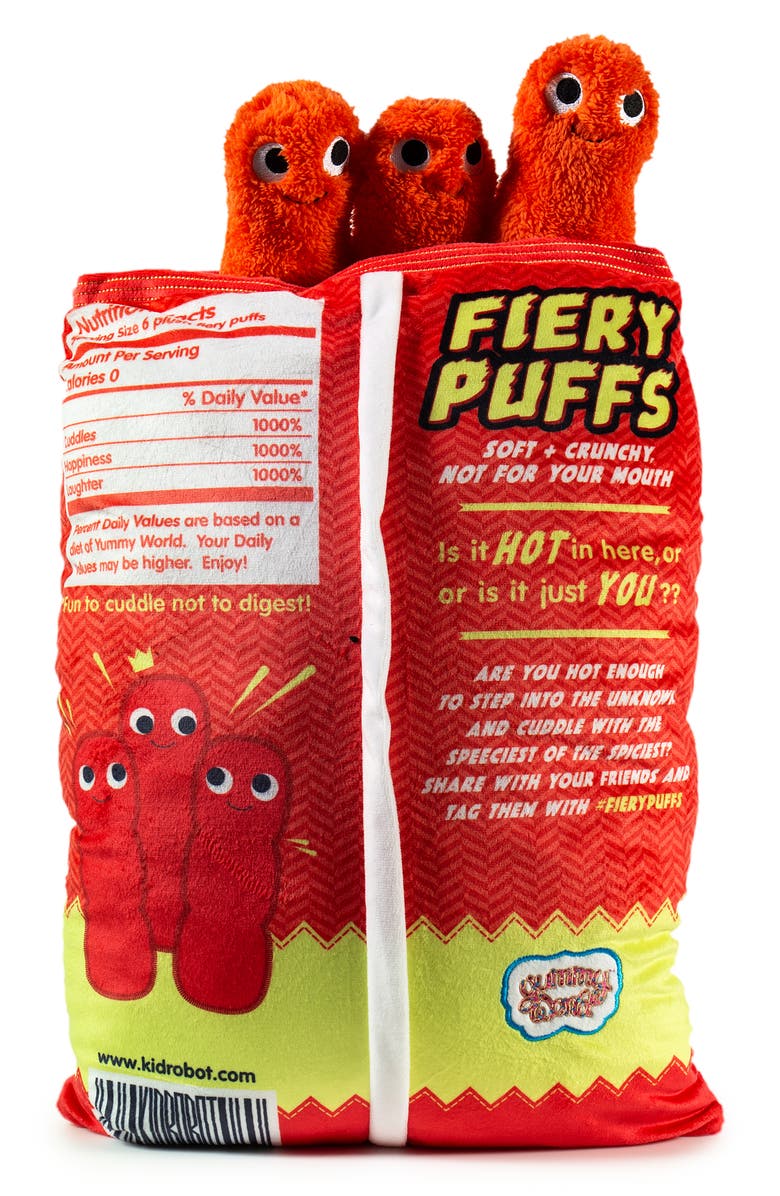 Kidrobot Yummy World Extra Large Frye & The Fiery Puffs Plush Toy, Alternate, color, 
