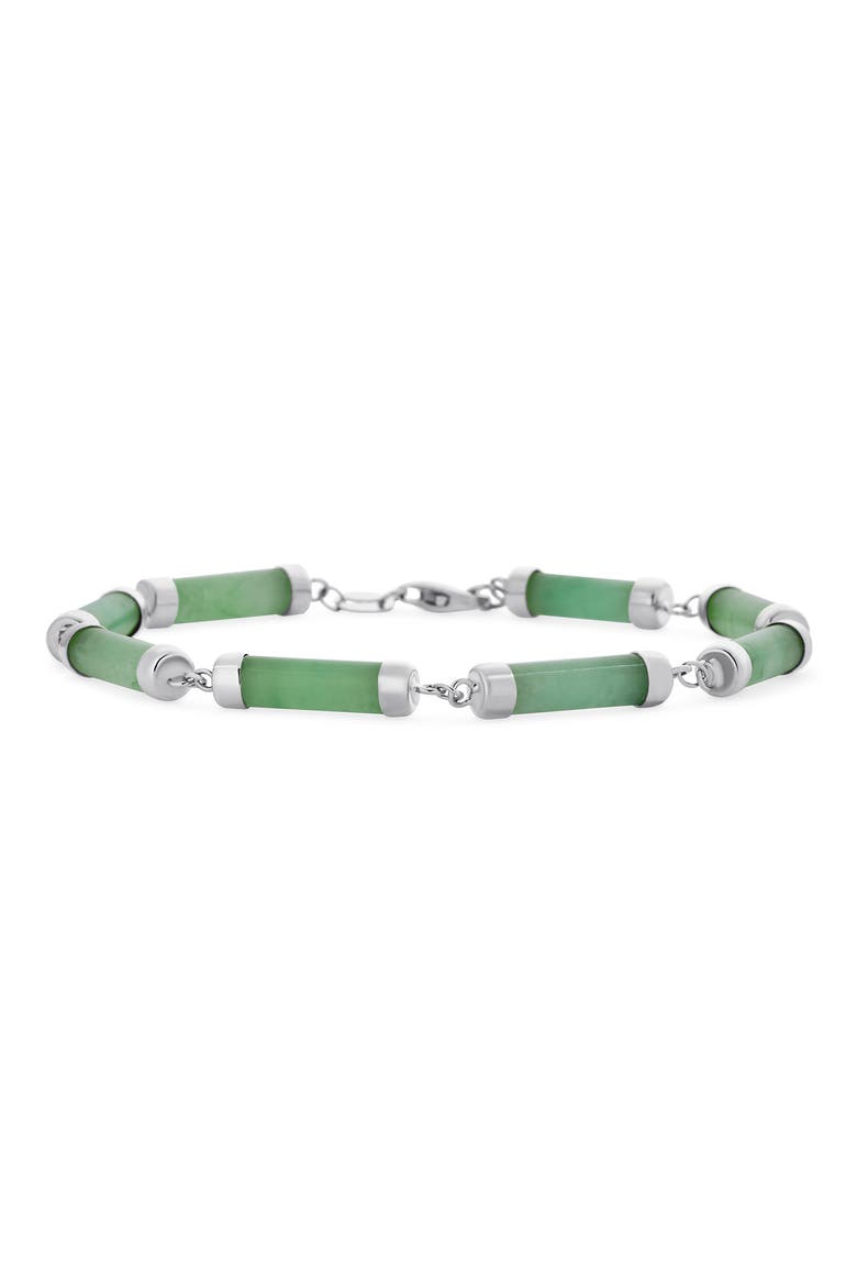 Gemstone Flex Link Bracelet, Alternate, color, LIGHT GREEN