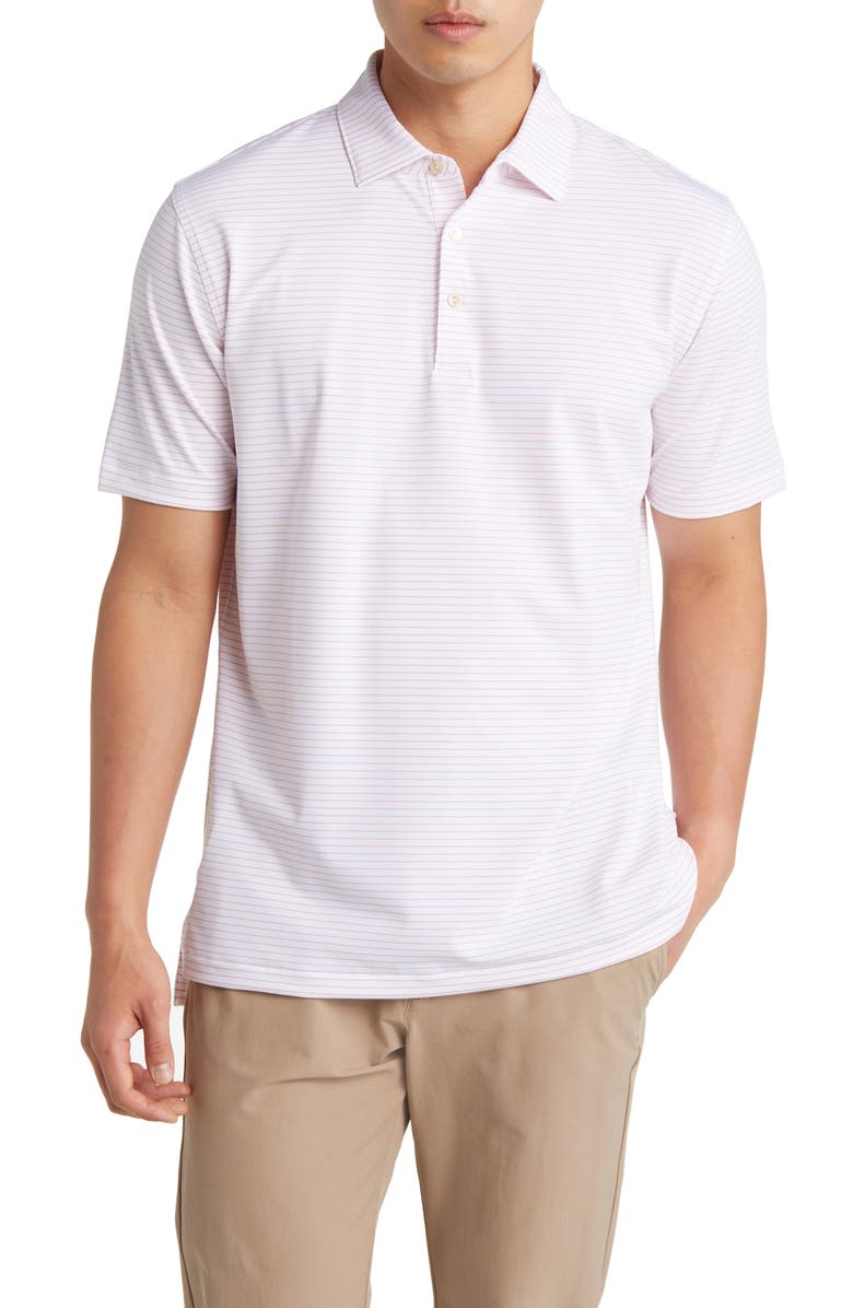 Peter Millar Hemlock Pinstripe Performance Polo, Main, color,
