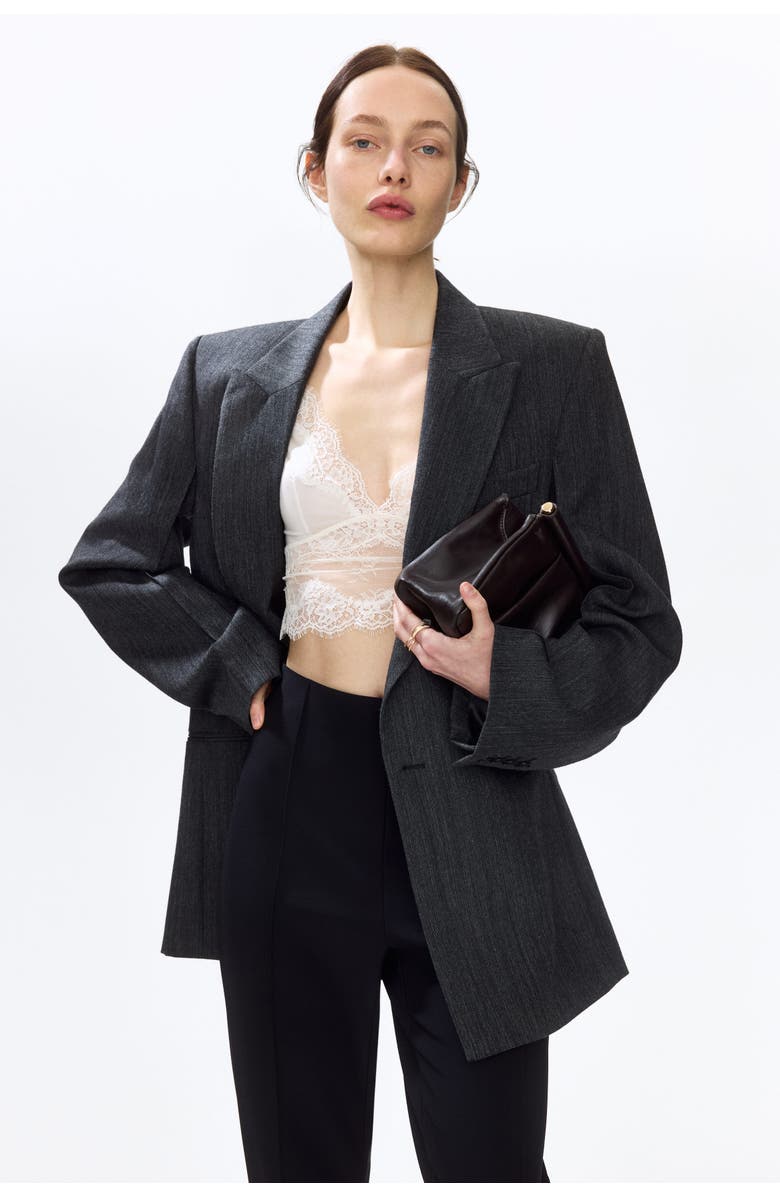 H&M Tailored Leggings, Alternate, color, Black