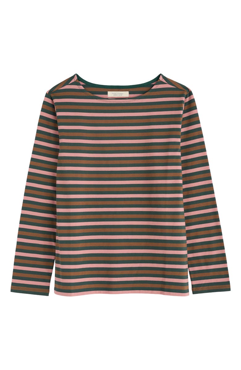 Seasalt Cornwall Sailor Stripe Organic Cotton Top, Alternate, color, Duet Mini Cornish Coppice