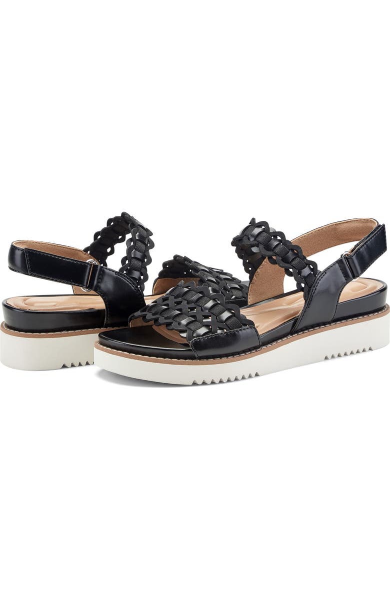 Easy Spirit Warna Sandal, Alternate, color, Black