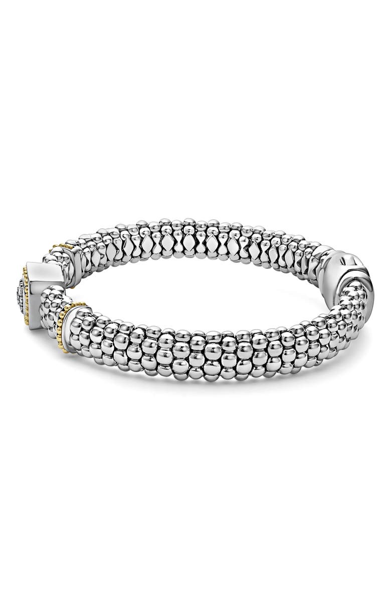 LAGOS Rittenhouse Diamond Pavé Rope Bracelet, Alternate, color, 