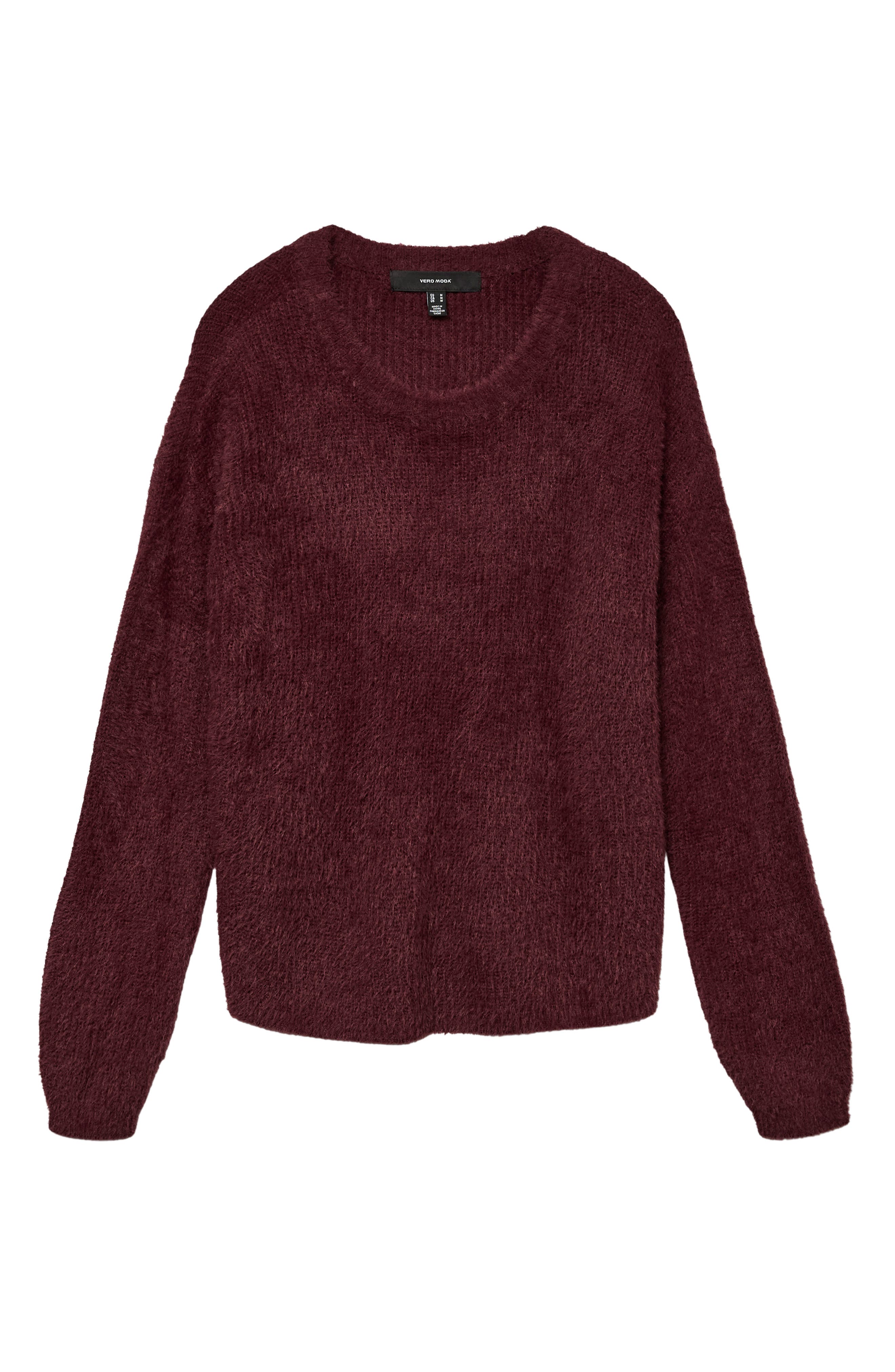 VERO MODA Eyelash Puff Sleeve Sweater