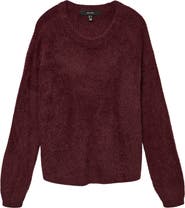 VERO MODA Eyelash Puff Sleeve Sweater