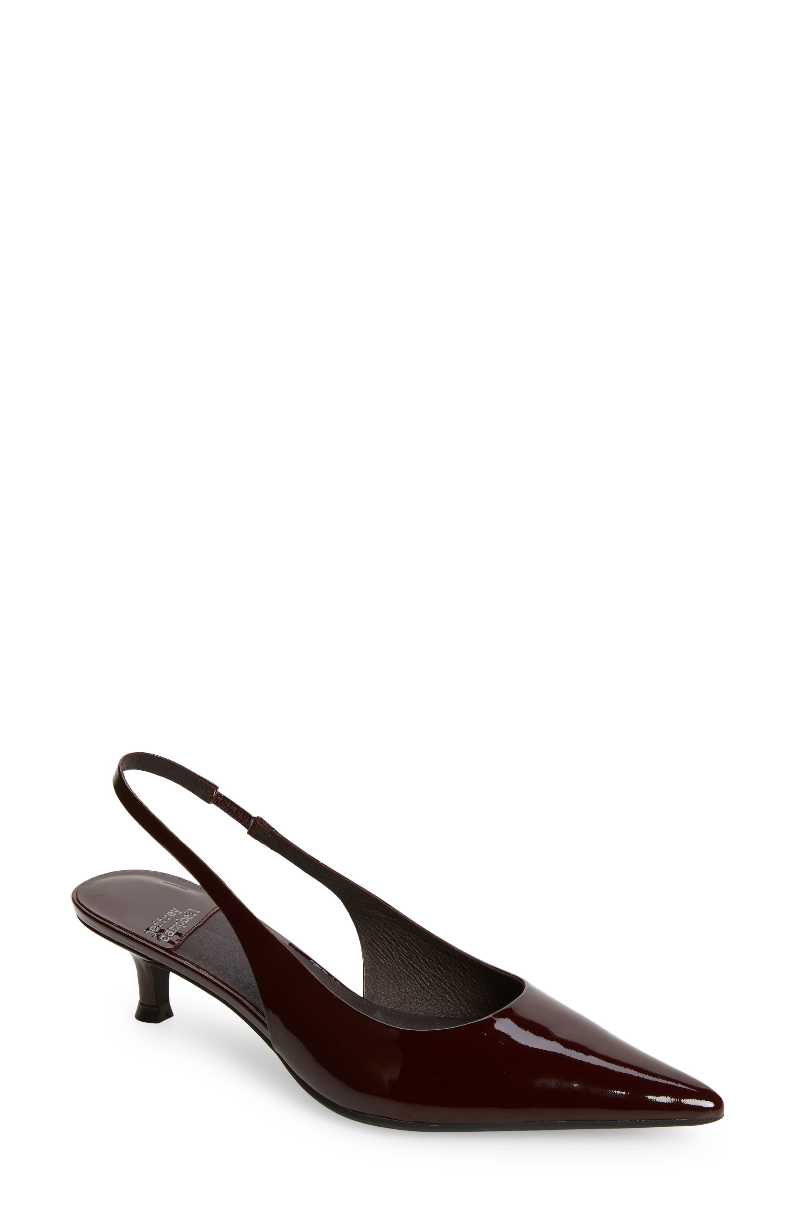 Persona Slingback Pump, Main, color, WINE