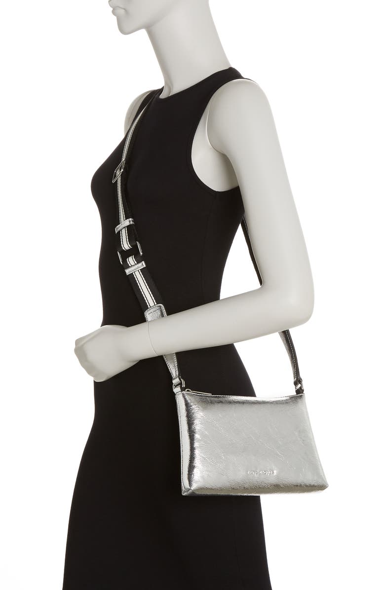 Marc Jacobs Metallic Crossbody Bag, Alternate, color, 