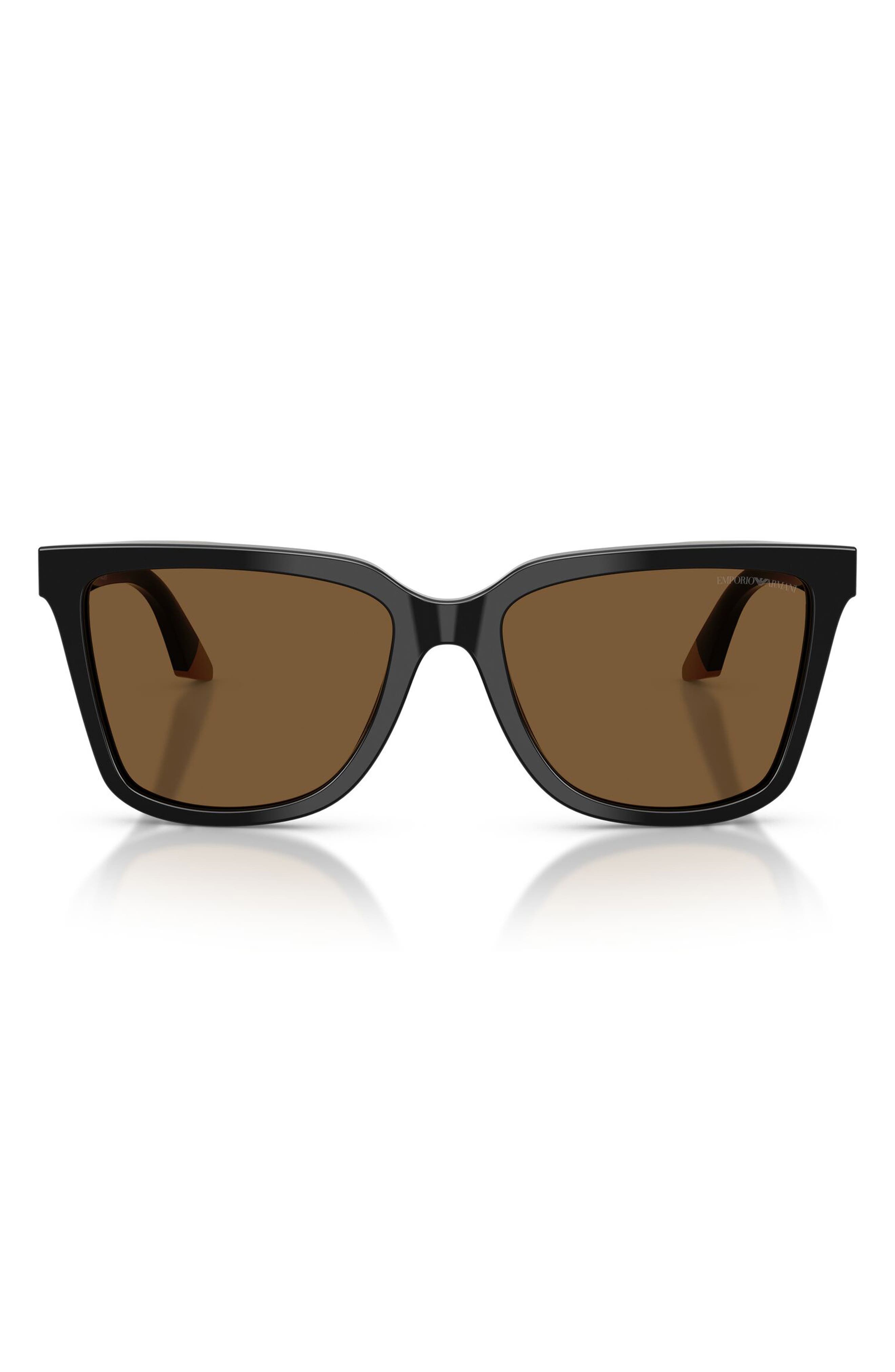 SHINY BLACK/ BEIGE / BROWN