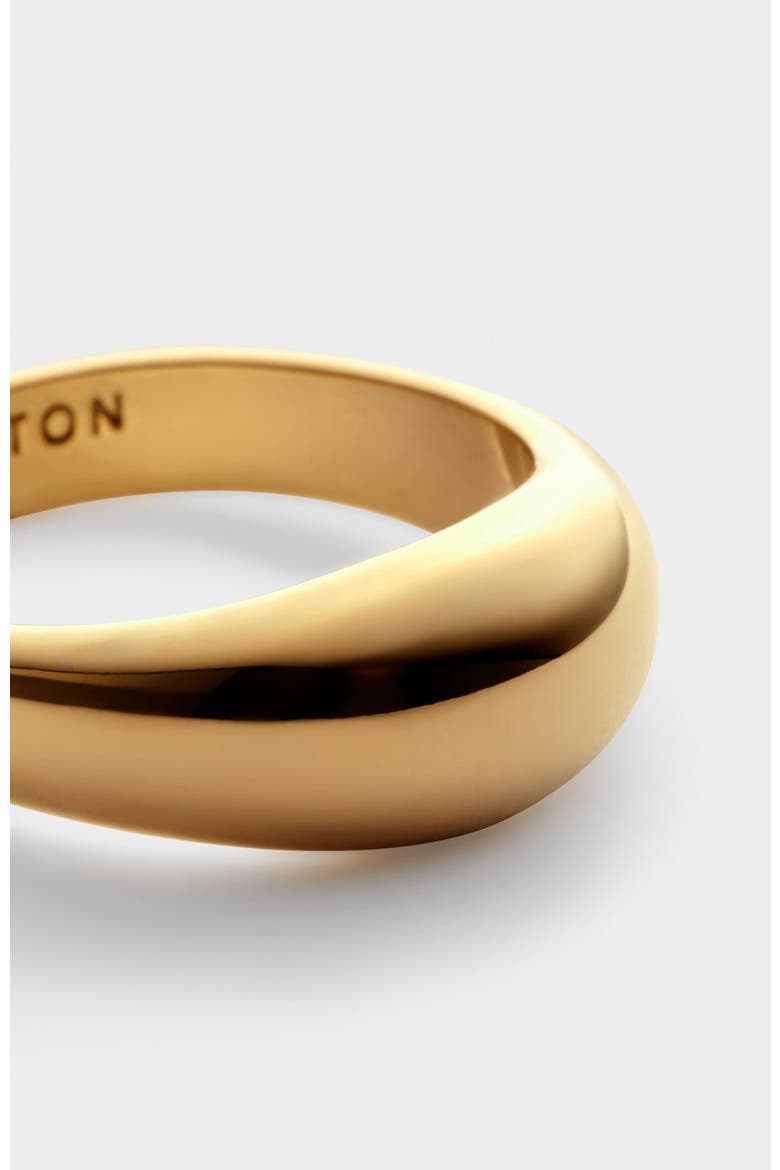 Aura Dome Ring, Alternate, color, Gold