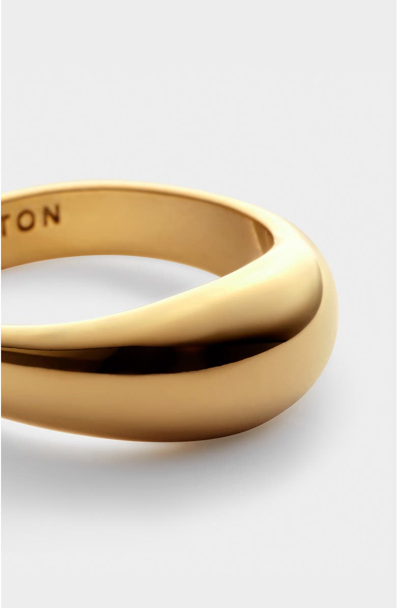 Katie Loxton Aura Dome Ring, Alternate, color, Gold
