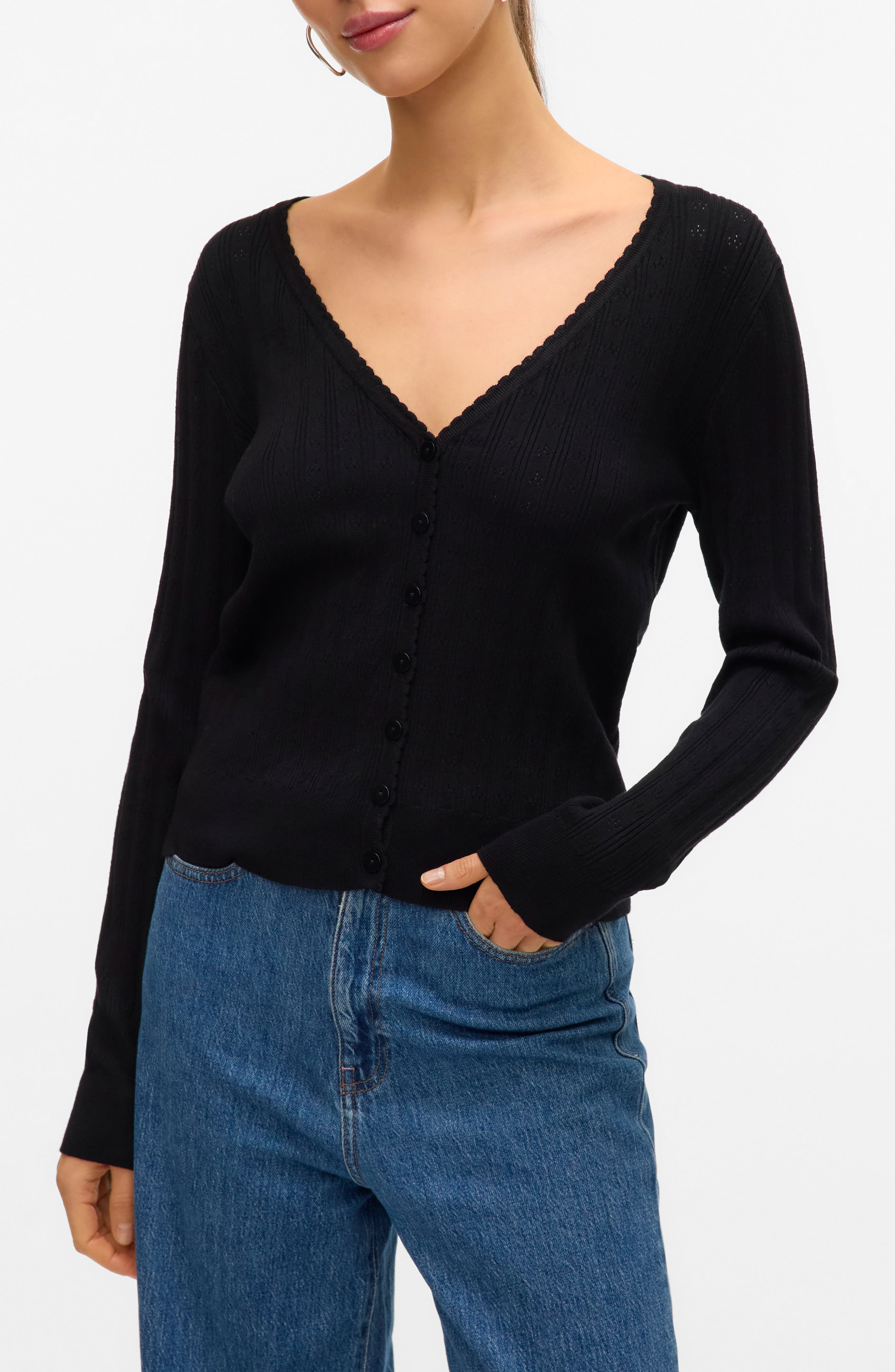 VERO MODA Willow Scallop Cardigan