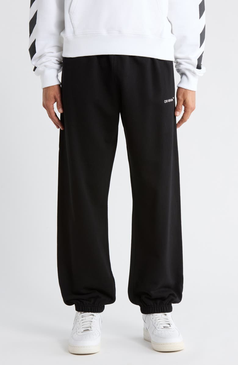 Off-White Single Arrow Slim Fit Sweatpants, Main, color, 