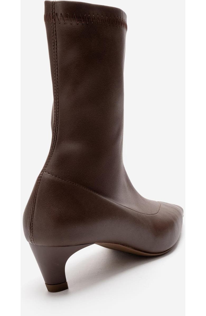 Prologue Shoes Alora Kitten Heel Boot, Alternate, color, Brown