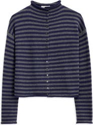 Alex Mill Taylor Stripe Cotton & Cashmere Cardigan