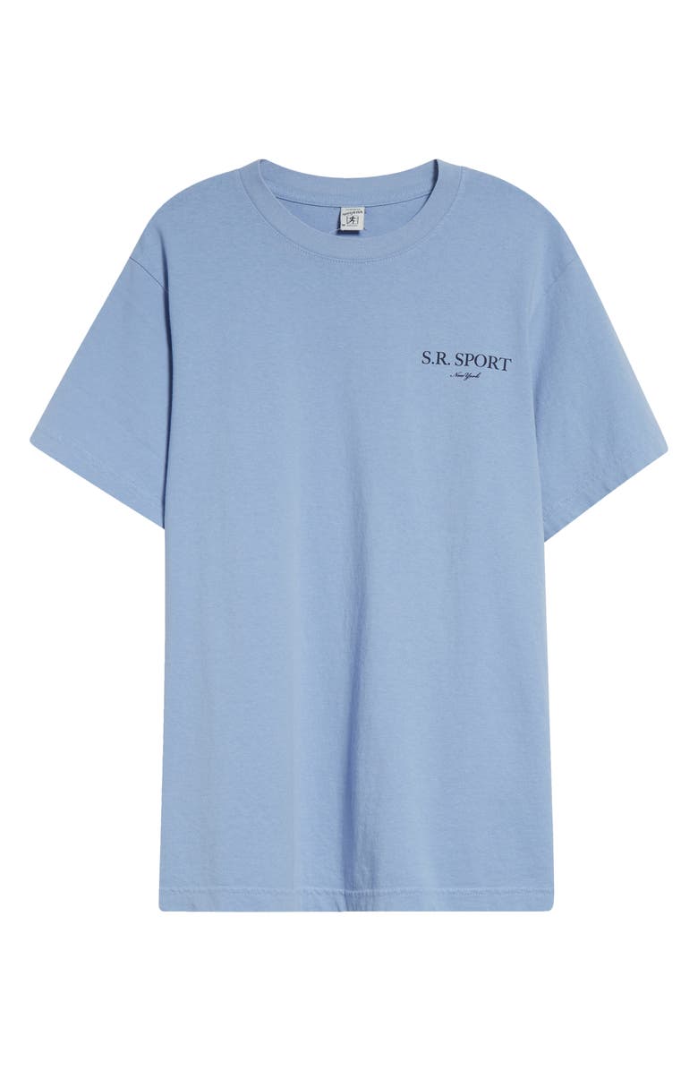 Sporty & Rich Wimbledon Cotton Graphic T-Shirt, Alternate, color, 