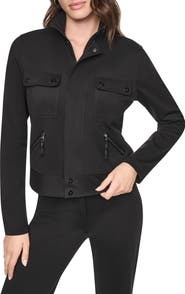 DKNY Soho Ponte Tech Jacket